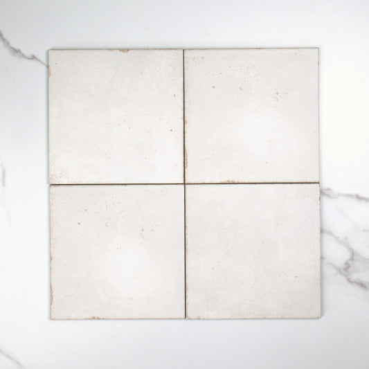Atlantique Blanc Matt 200x200mm top view