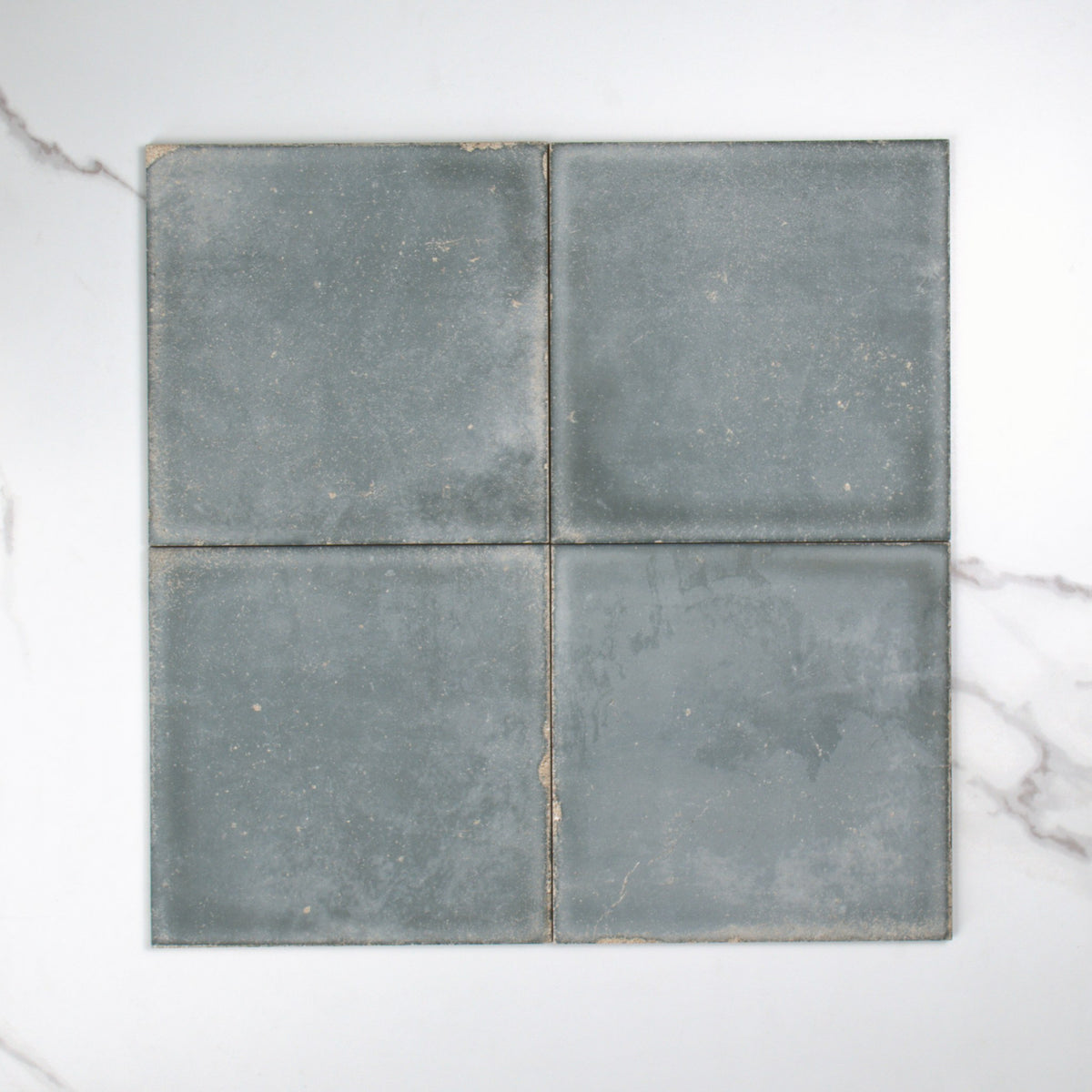 Atlantique Bleu Matt 200x200mm top view