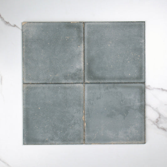 Atlantique Bleu Matt 200x200mm top view