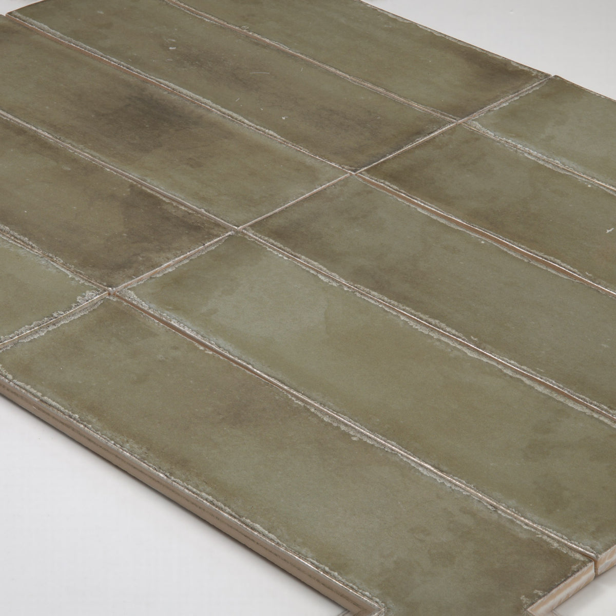 Atlantique Olive Gloss 69x240mm angle view
