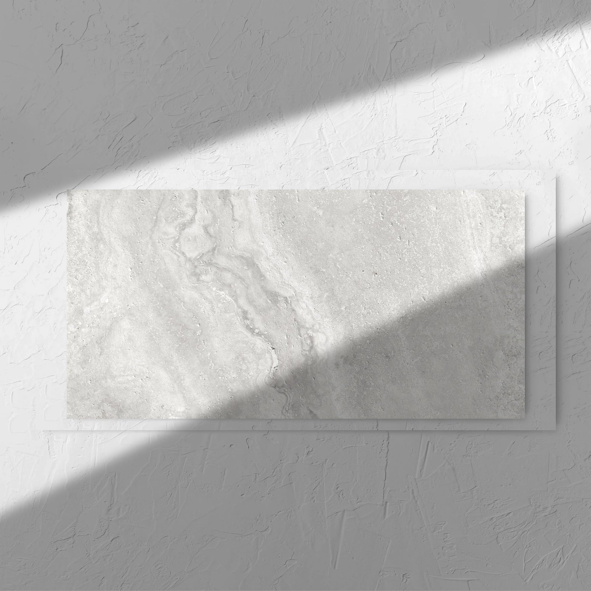 Vatican Silver Vein Cut Travertine Matt 600x1200mm tile only 2