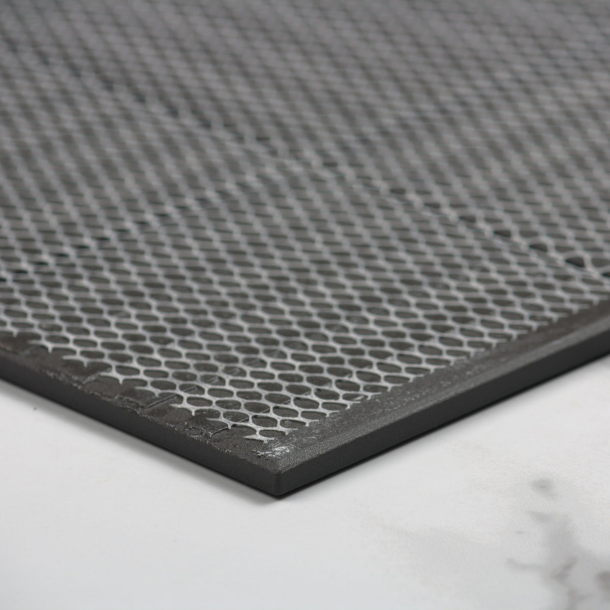 Marlowe Black Matt Mosaic 97x97mm angle view