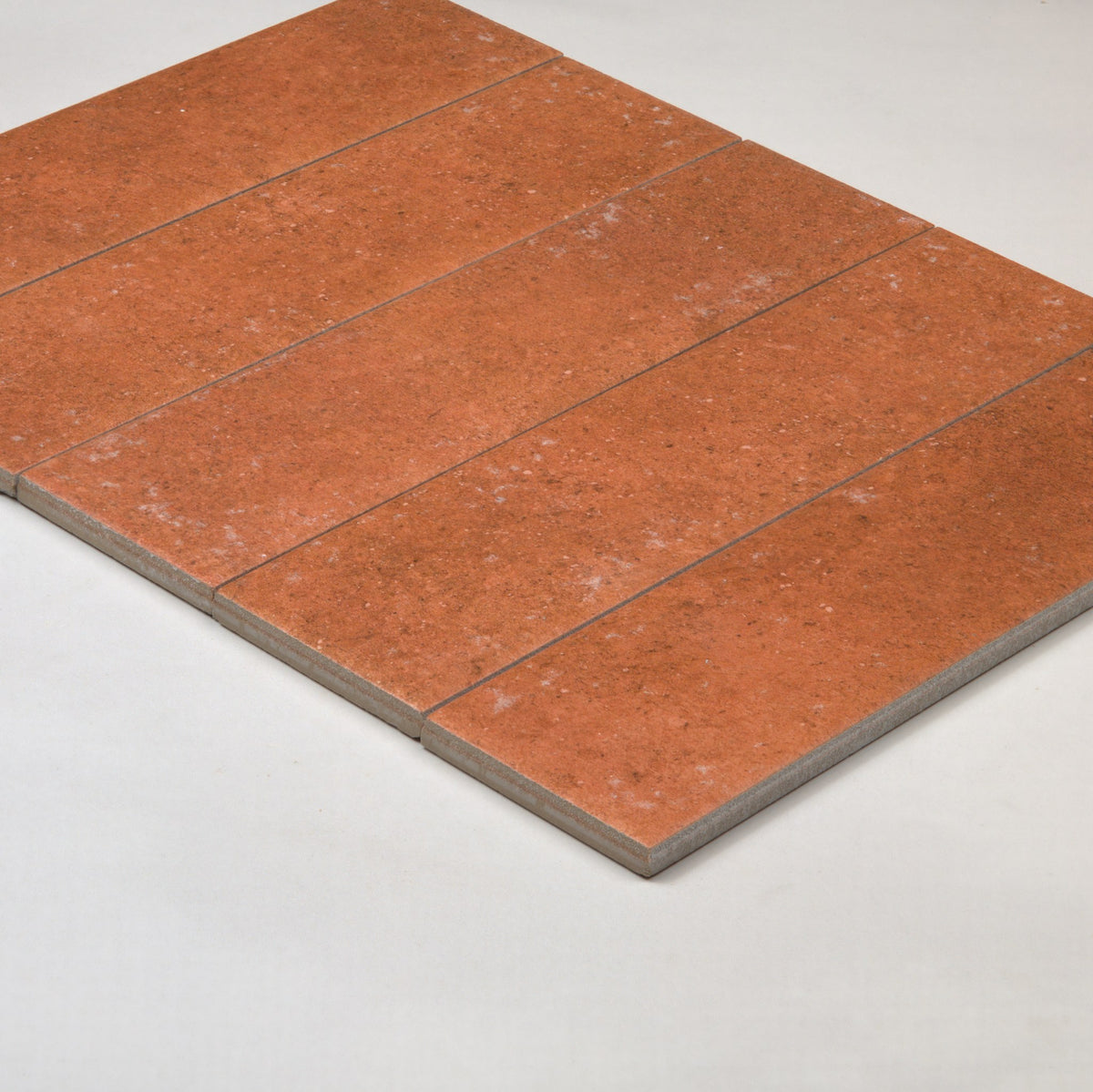 Brickworks Rosso Matt 60x240mm angle view