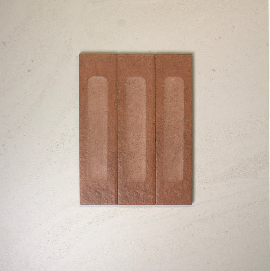 brickworks rosso matt d cor 60x240mm top view