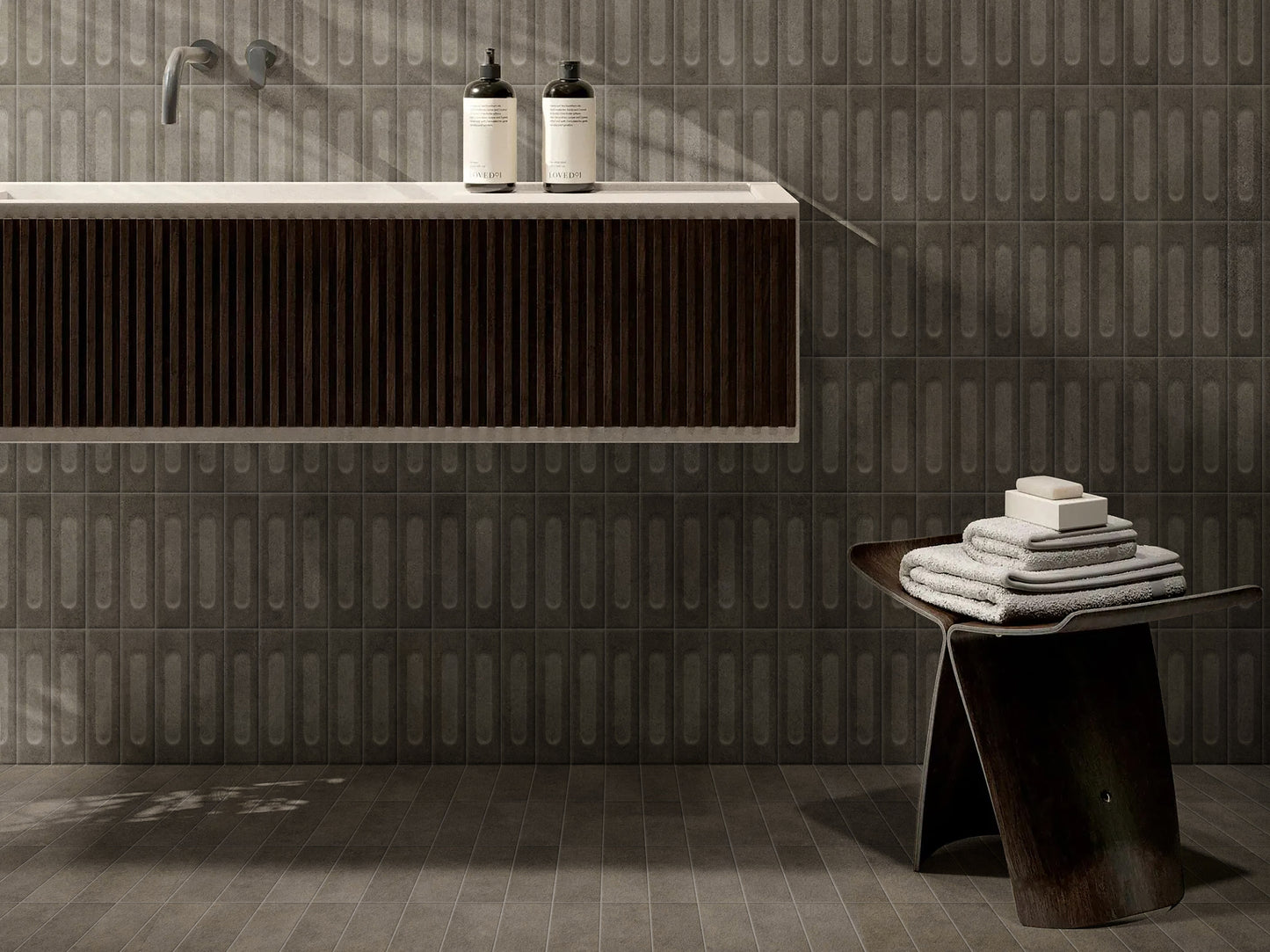 Brickworks Verde Matt Decor 60x240mm lifestyle