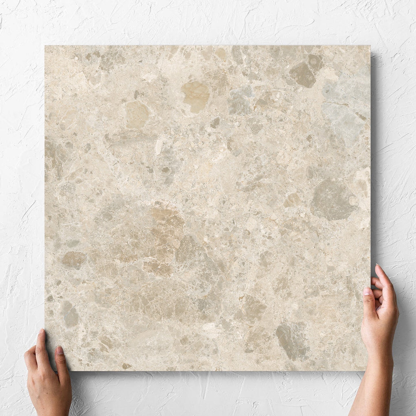 Bedrock Ivory Grip 600x600mm hand 3