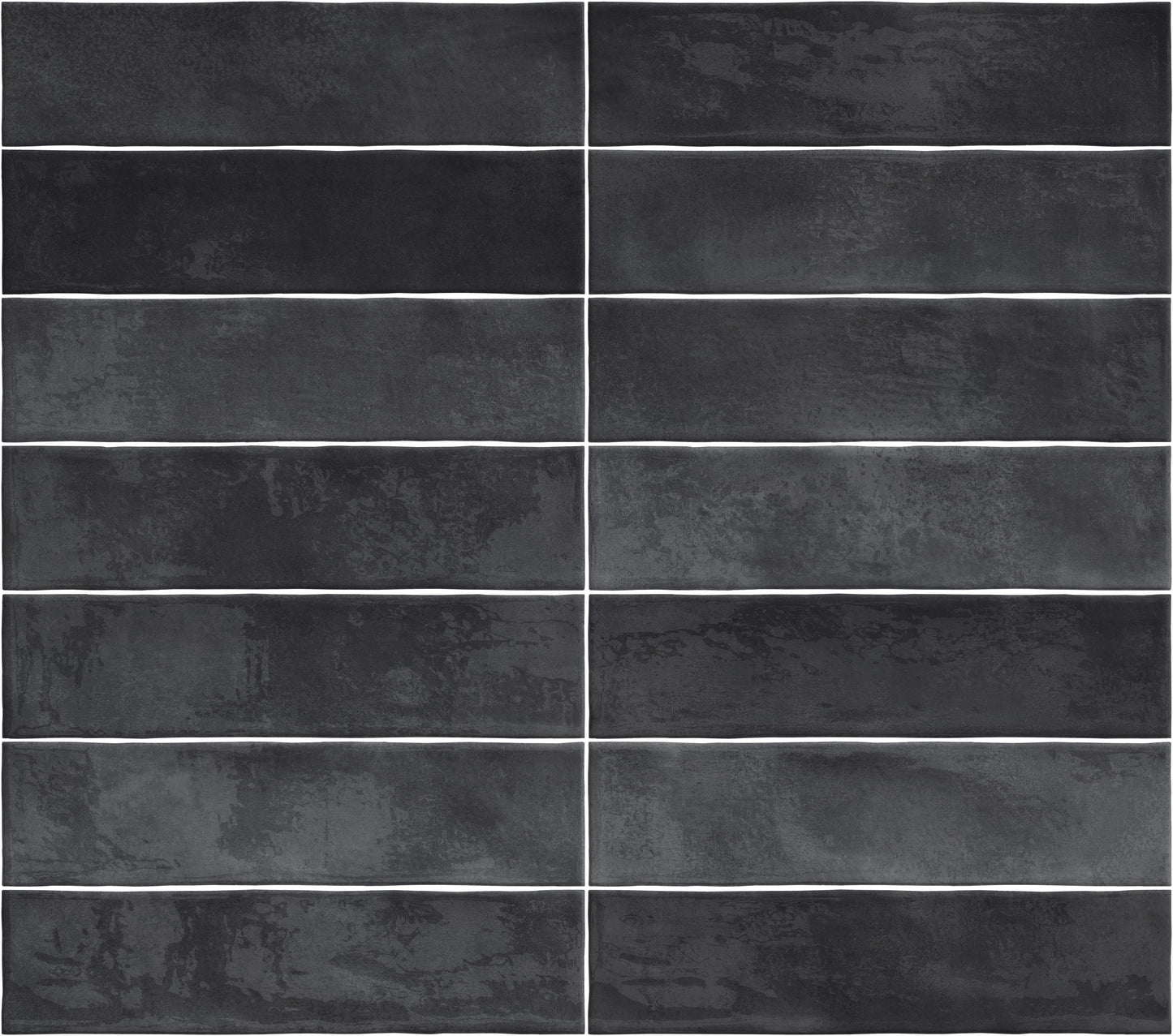 Caramela Black Gloss 75x300mm