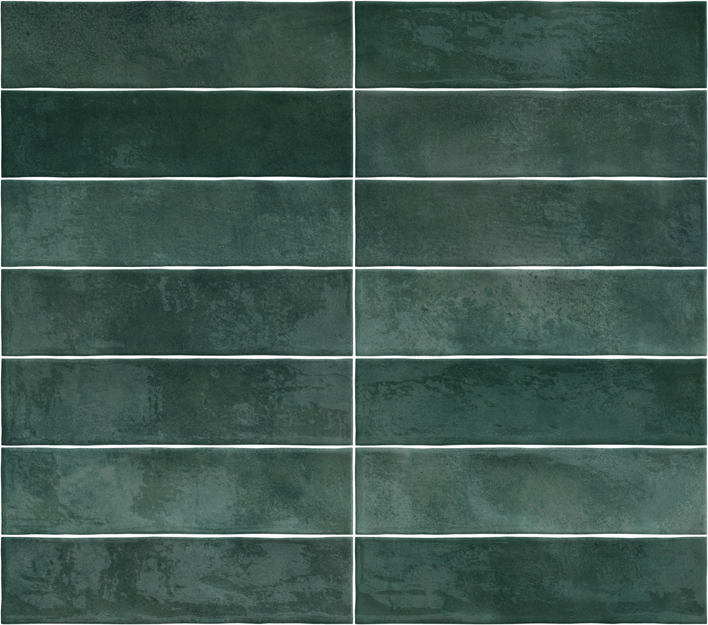 Caramela Dark Green Gloss 75x300mm