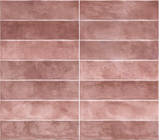 Caramela Pink Gloss 75x300mm