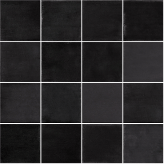 Chroma Black Matt 100x100mm
