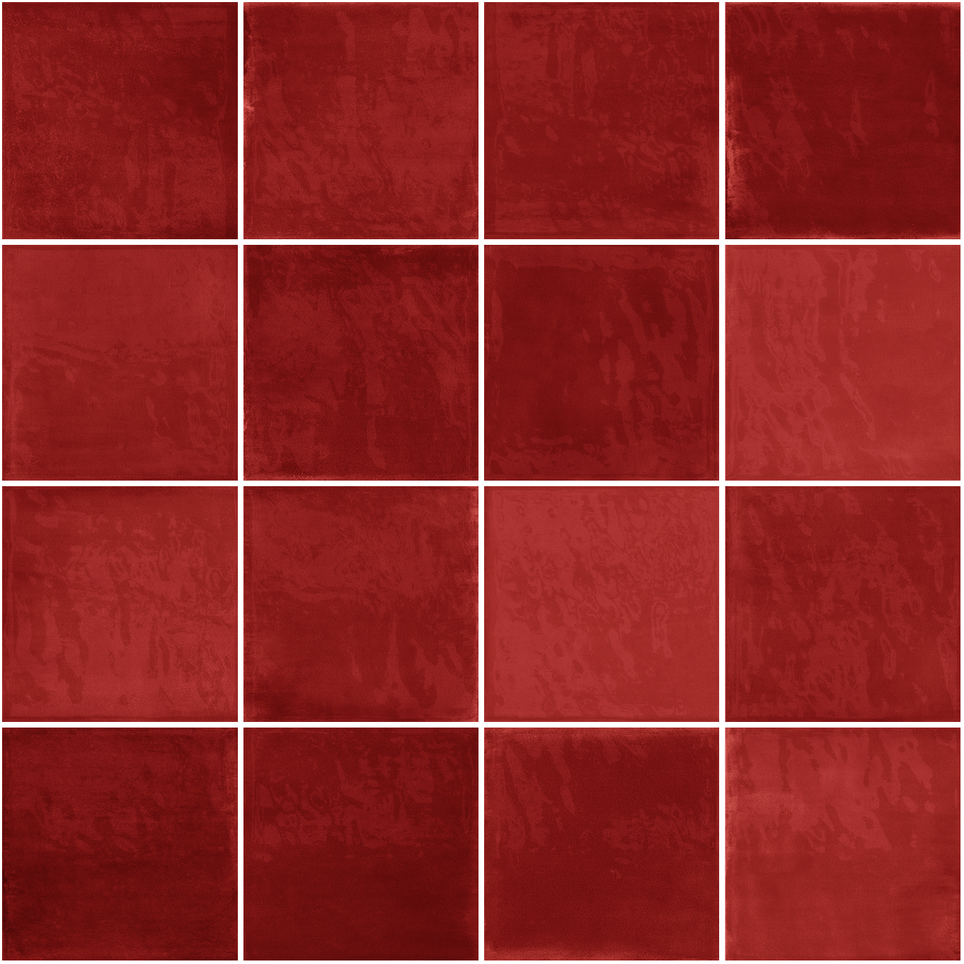 Chroma Rosso Gloss 100x100mm