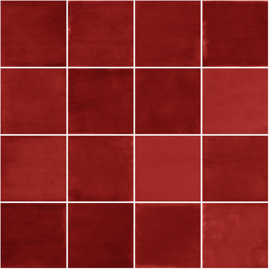 Chroma Rosso Matt 100x100mm
