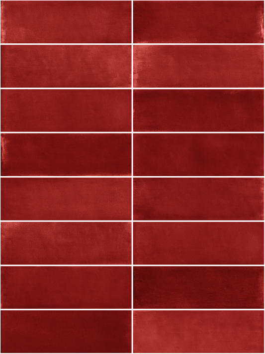 Chroma Rosso Matt 52x160mm