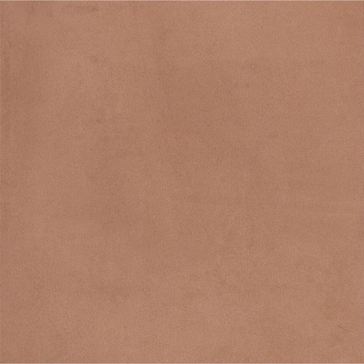 Close-up texture view of Craft Art Cotto 200x200mm tile showing a smooth matte terracotta-toned surface with subtle natural variation.
