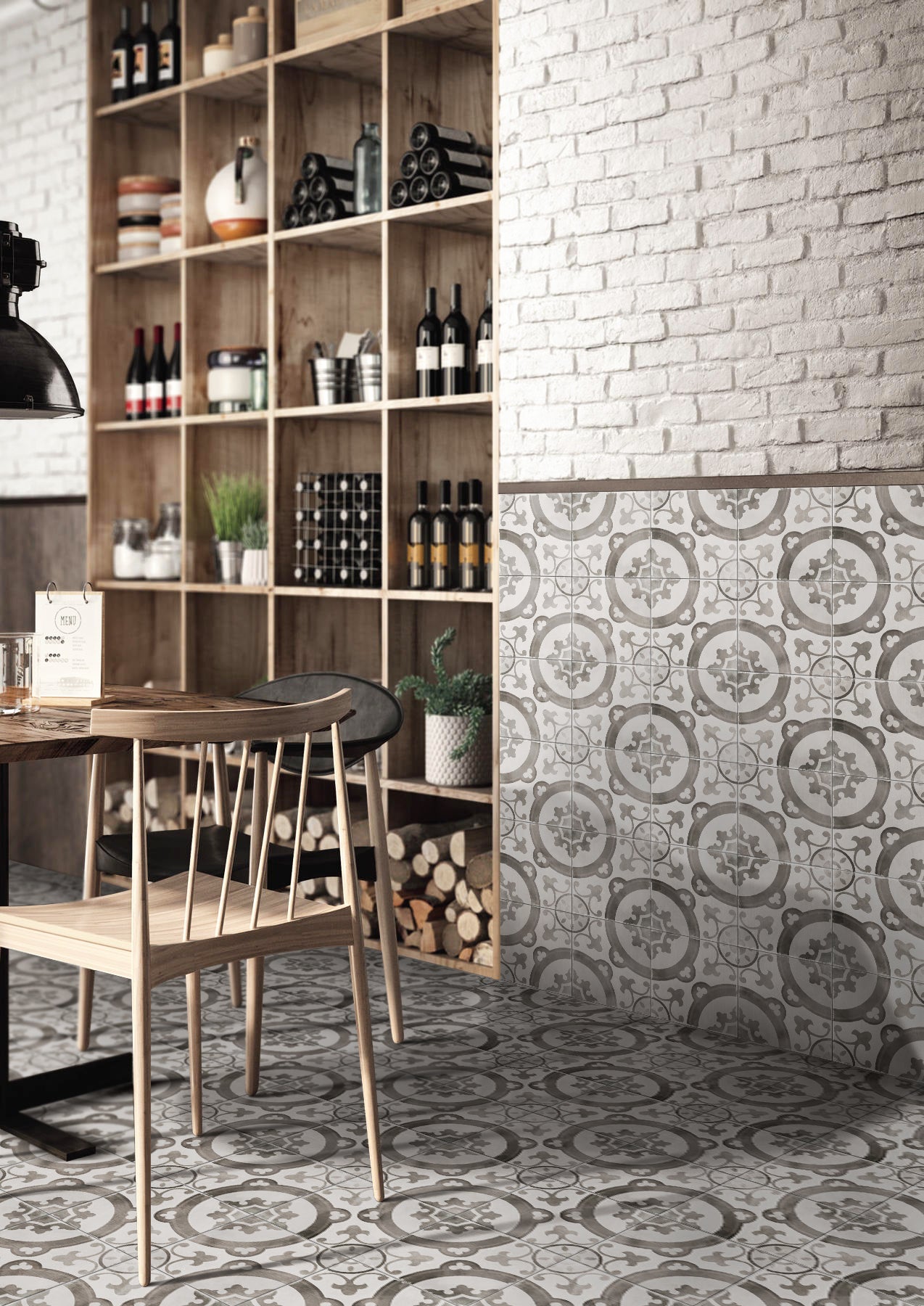 Da Vinci Vecchio Matt 200x200mm lifestyle