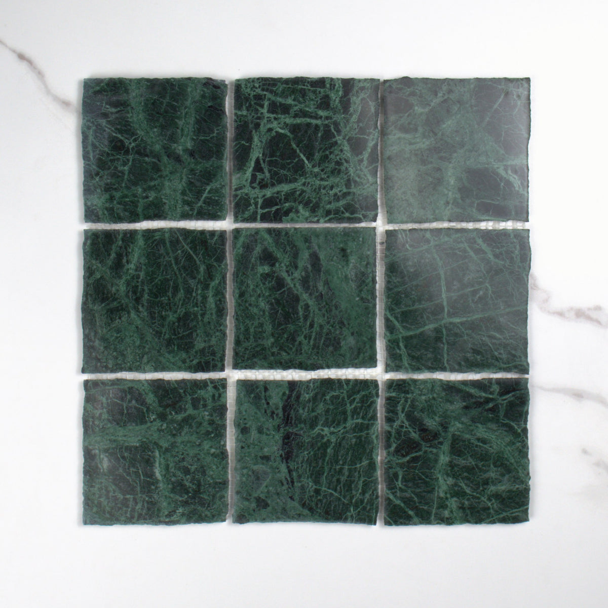 Elementa Verdi Alpi Mosaic 100x100mm top view