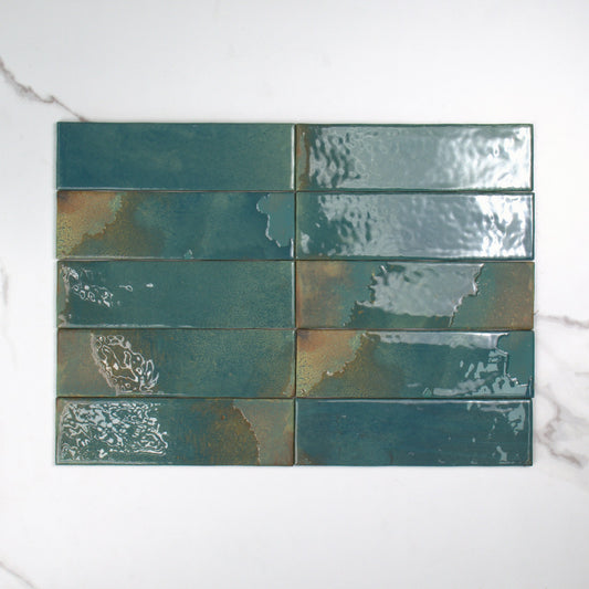 Granadella Esmeralda Gloss 64x223mm top view
