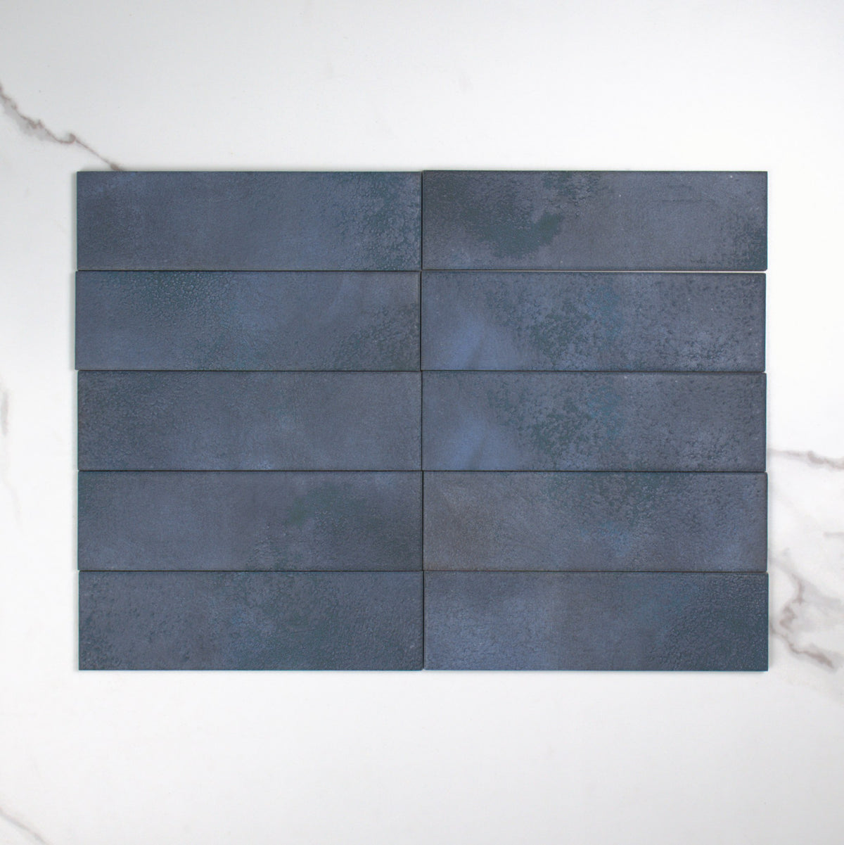 Greenland Cobalt Matt 64x223mm top view