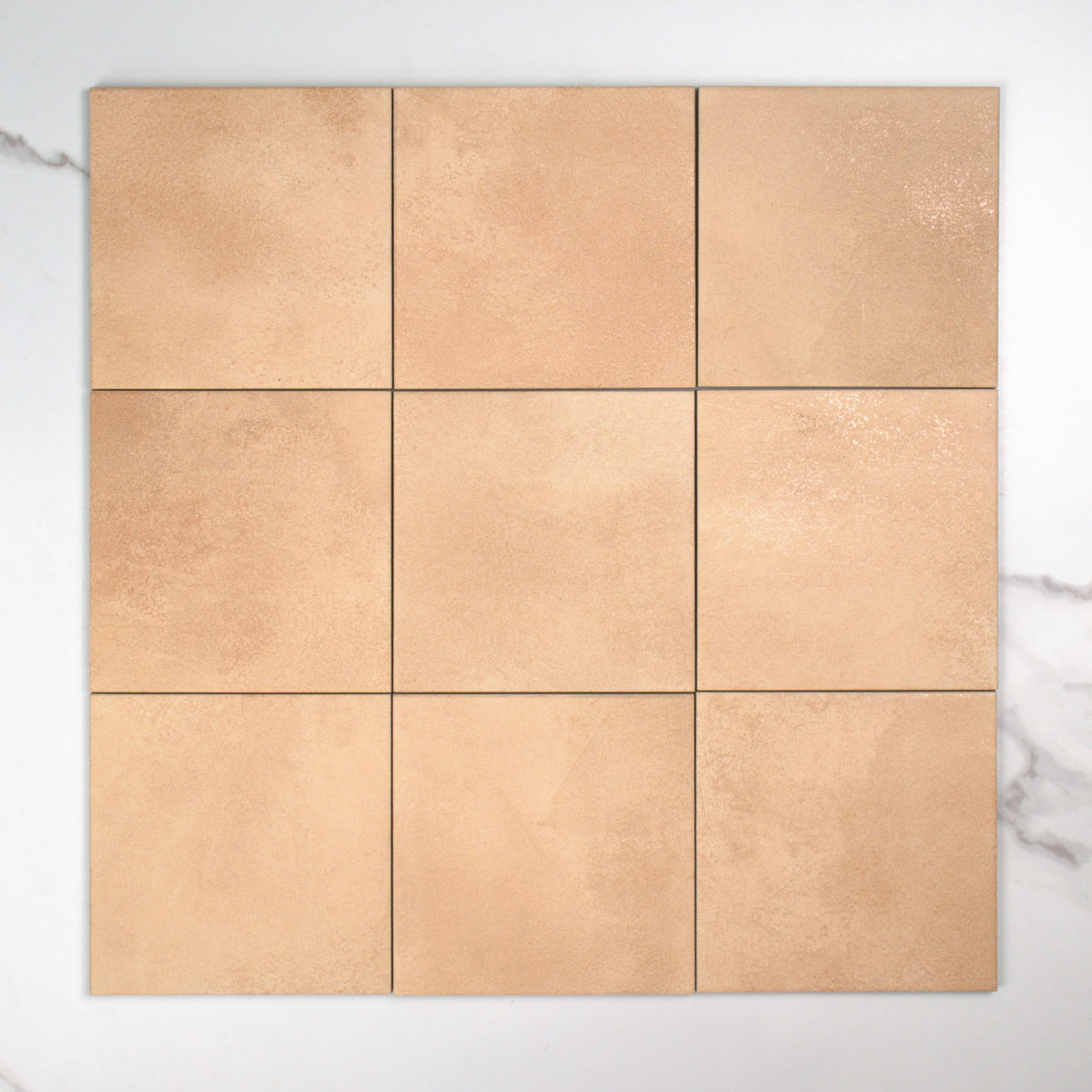 Greenland Peach Anti-Slip 147x147mm top view