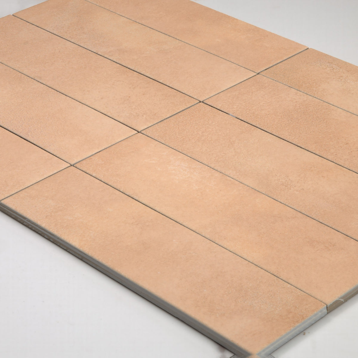 Greenland Peach Matt 64x223mm angle view