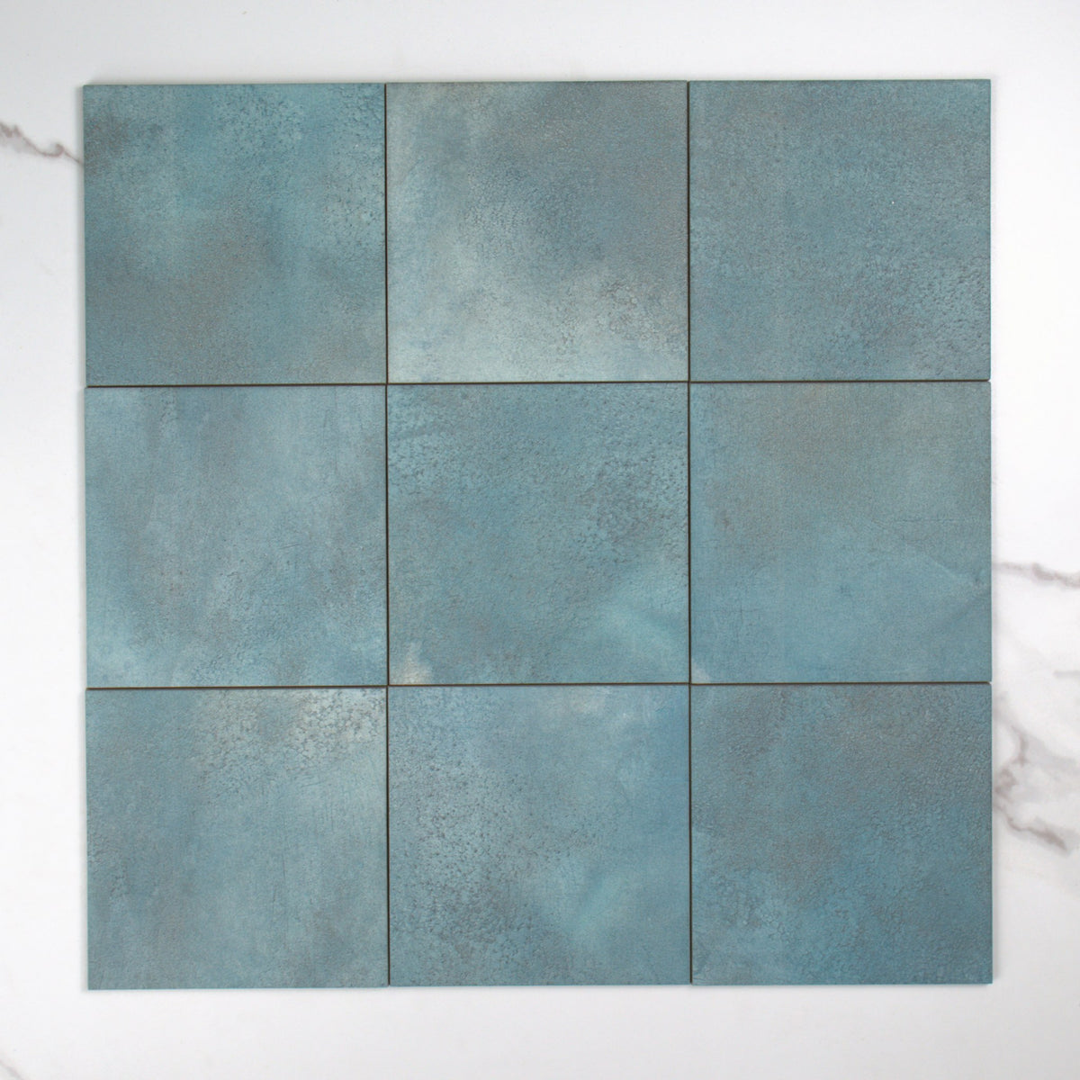 Greenland Teal Anti-Slip 147x147mm top view