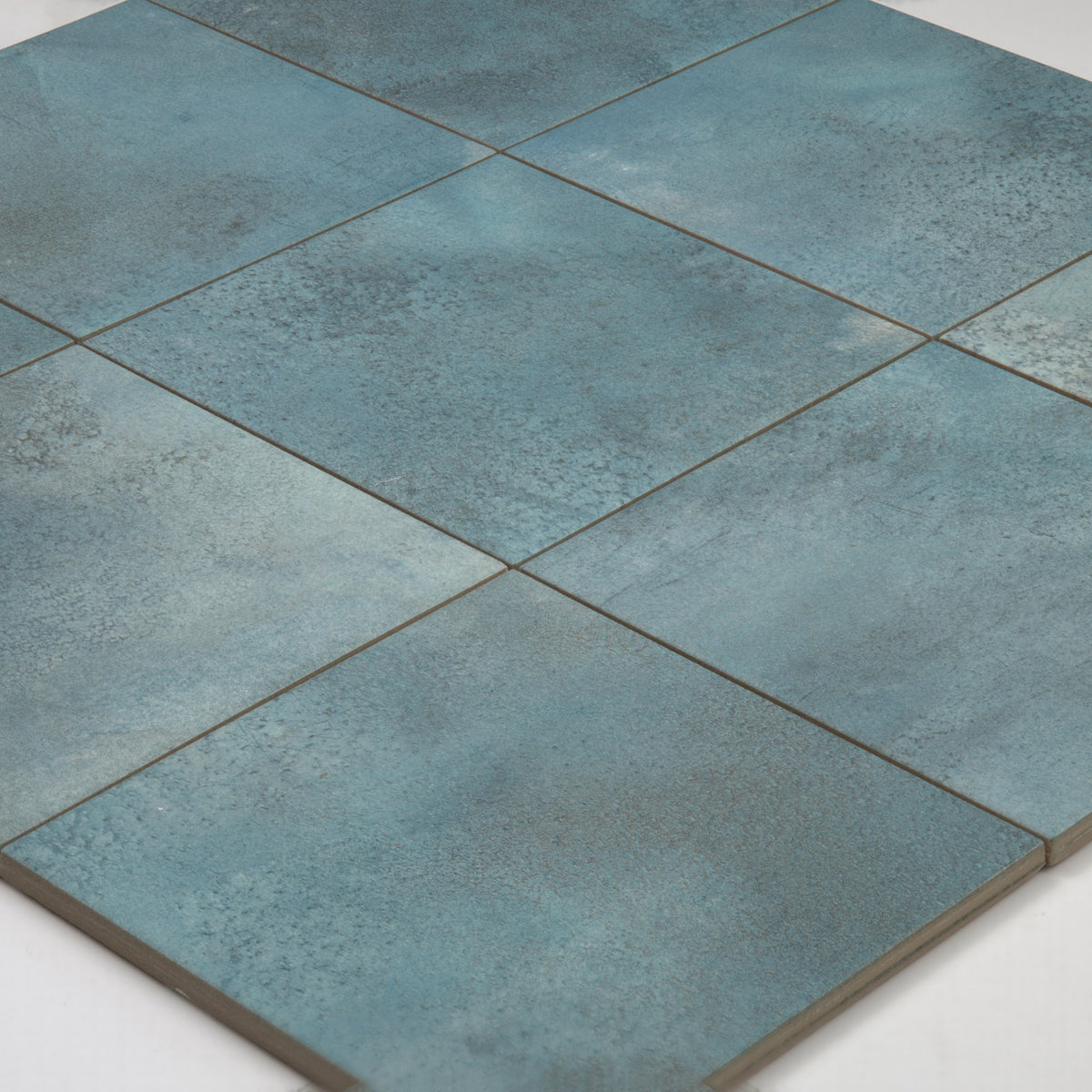 Greenland Teal Anti-Slip 147x147mm angle view