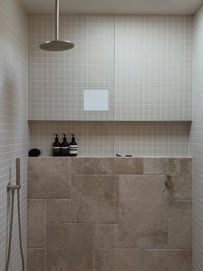 Marlowe Light Grey Matt Mosaic 48x48mm