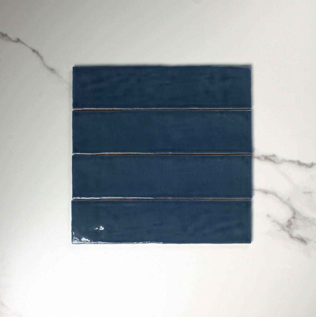 handmade gloss marina 75x300mm top view