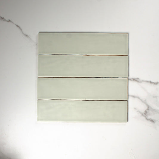 handmade matt cement 75x300mm top view