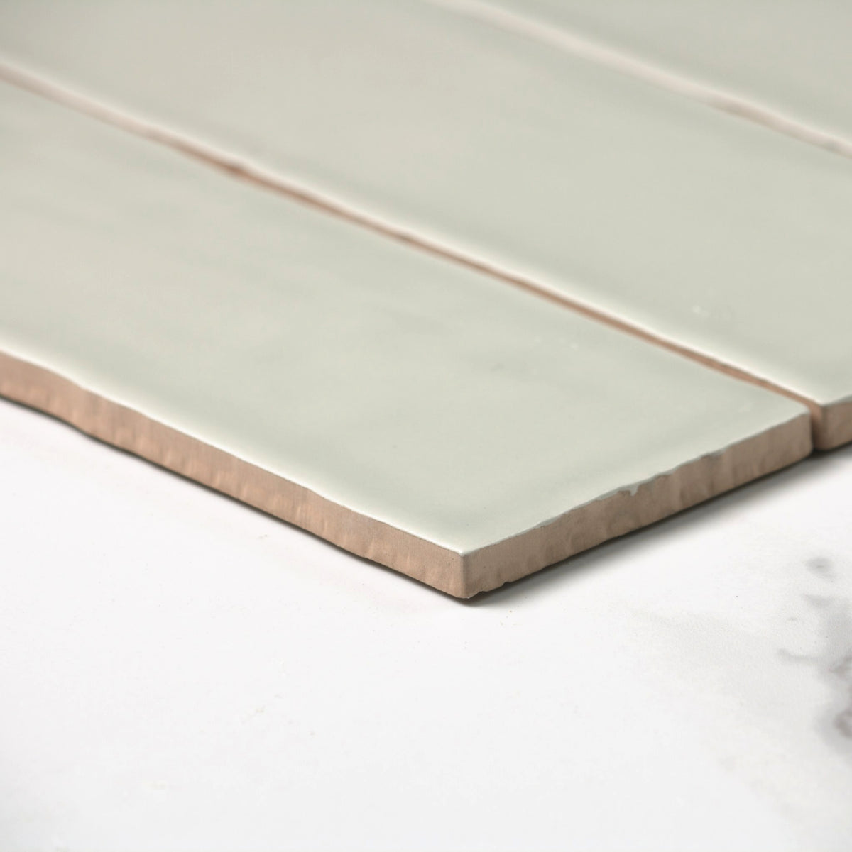 handmade matt cement 75x300mm angle view