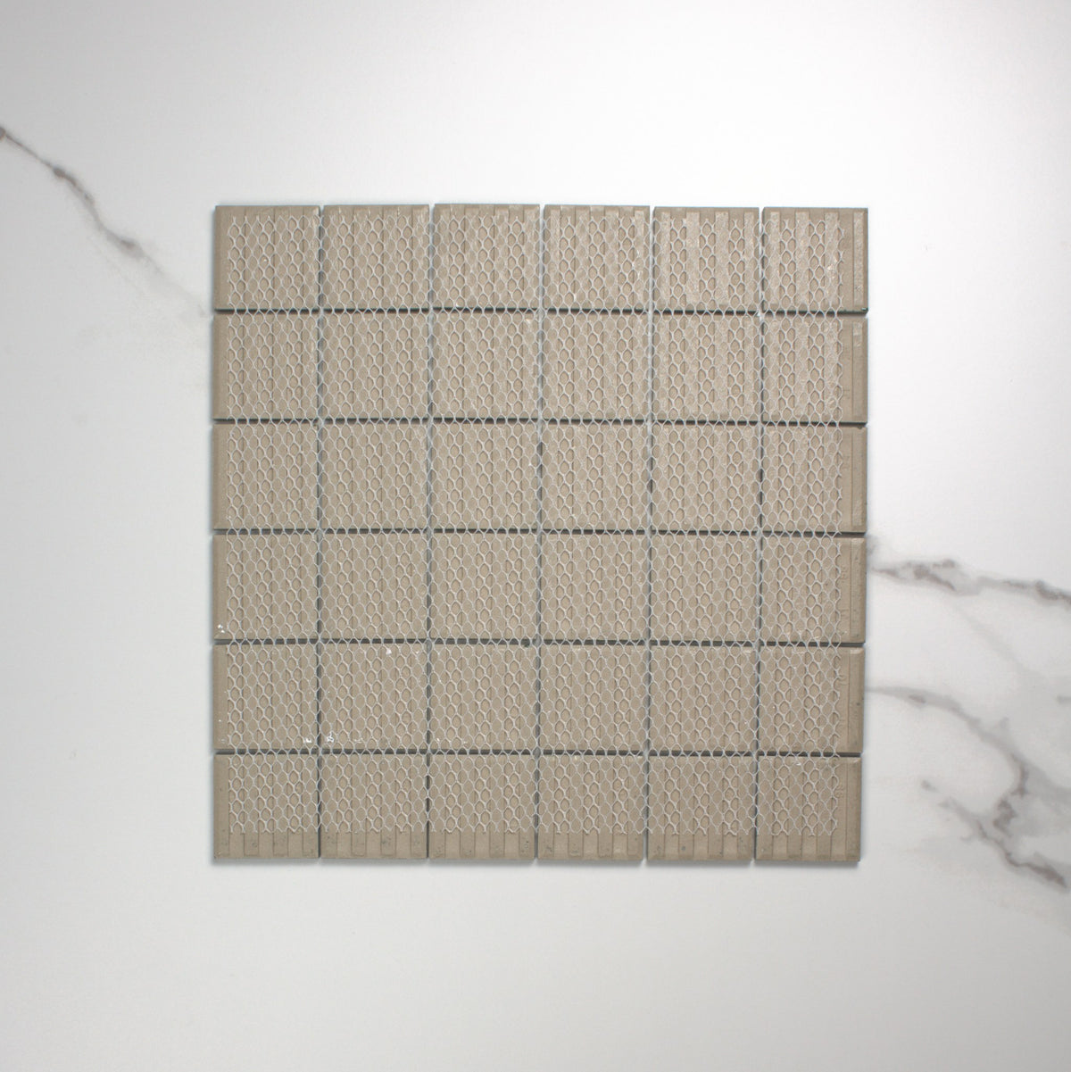 Jade Gloss Porcelain Glazed Square 48x48mm top view