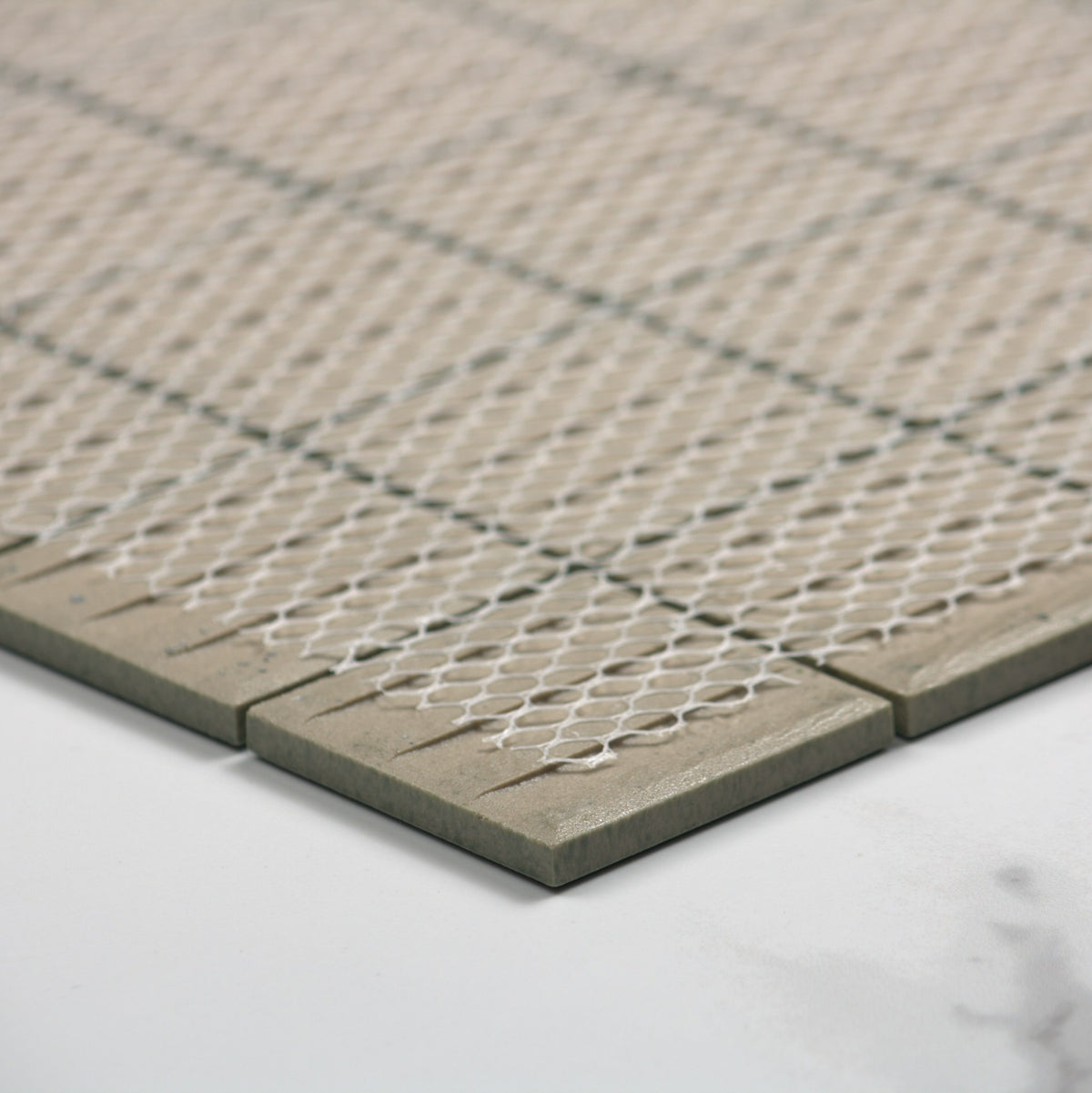 Jade Gloss Porcelain Glazed Square 48x48mm angle view