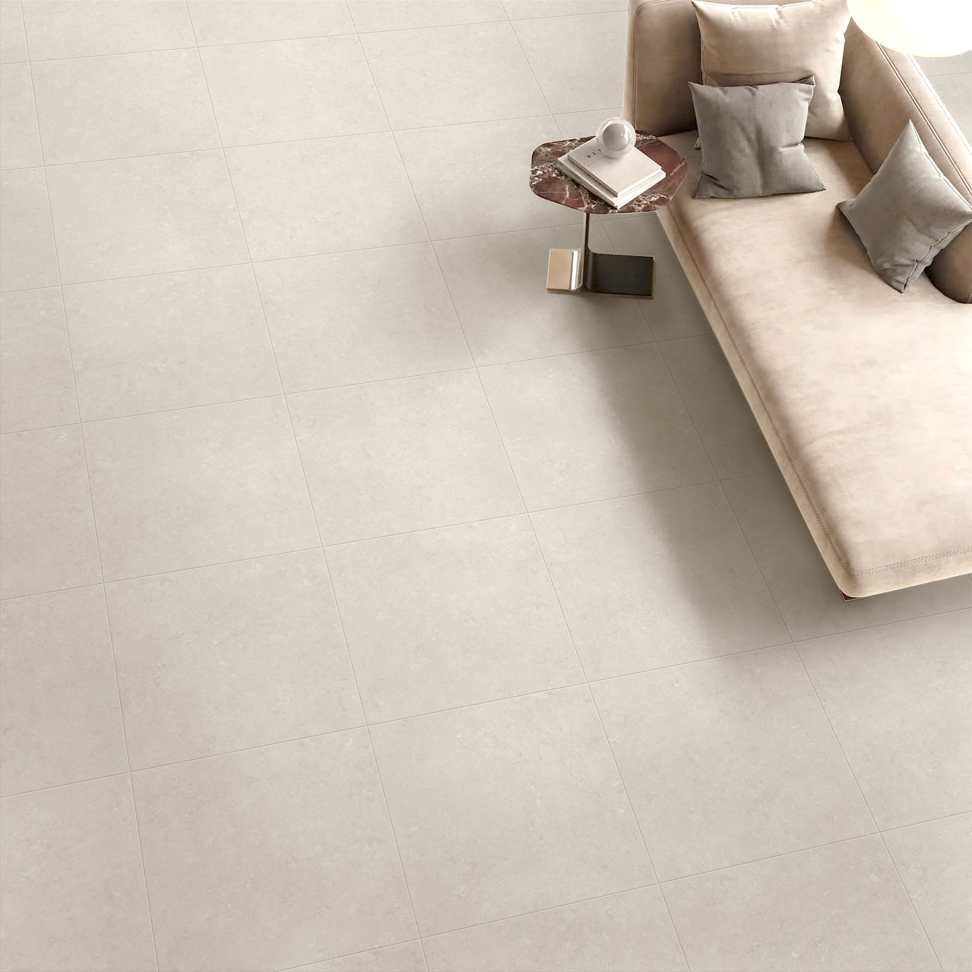 Keppel Almond Matt 450x450mm lifestyle