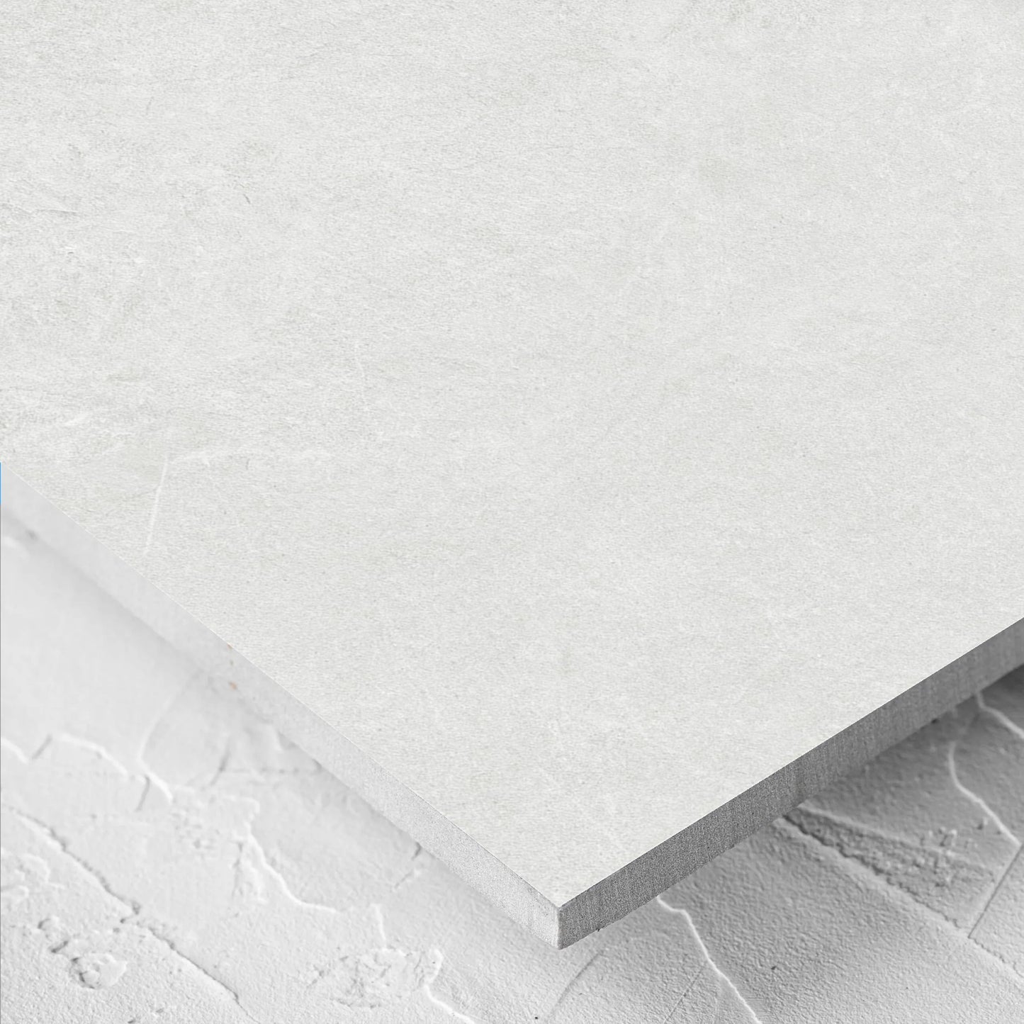 Close-up of the Lava White Amber 600x1200mm tile showing the tile surface in detail