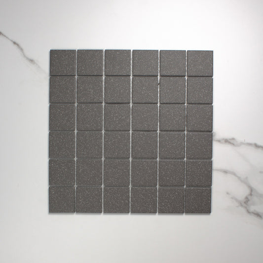 Marlowe Midnight Speckled Matt Mosaic 48x48mm top view