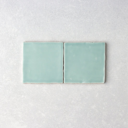 Handmade Matt Menta  100x100mm