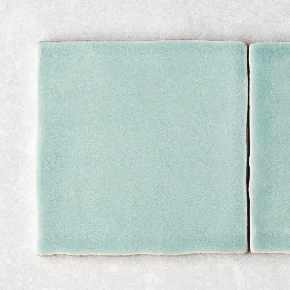Handmade Matt Menta  100x100mm