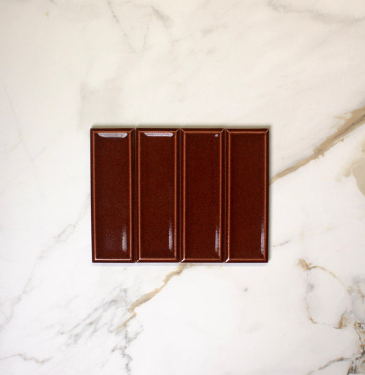 micare rim saffron dark gloss 50x150mm top view