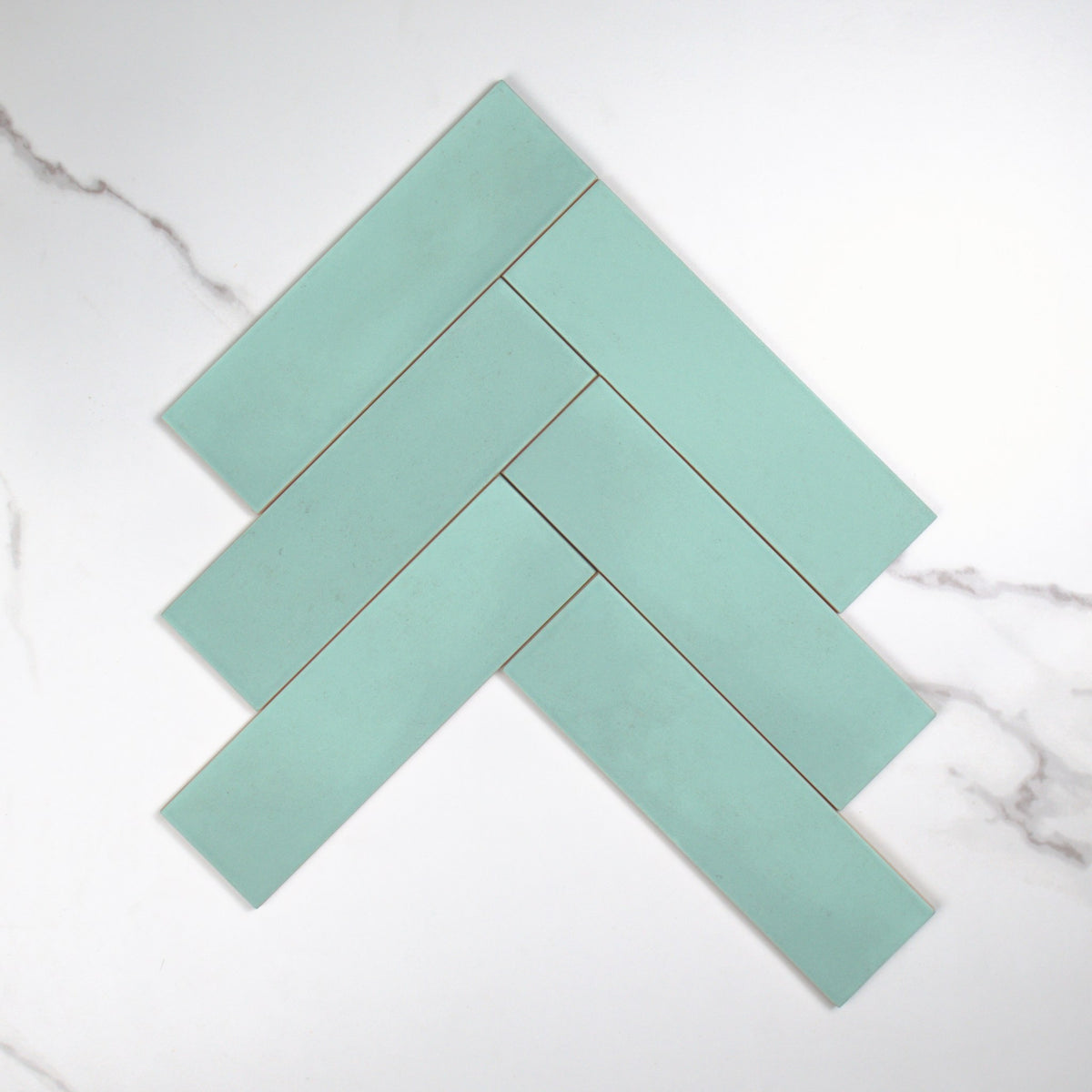 Milano Menta Matt 69x240mm top view
