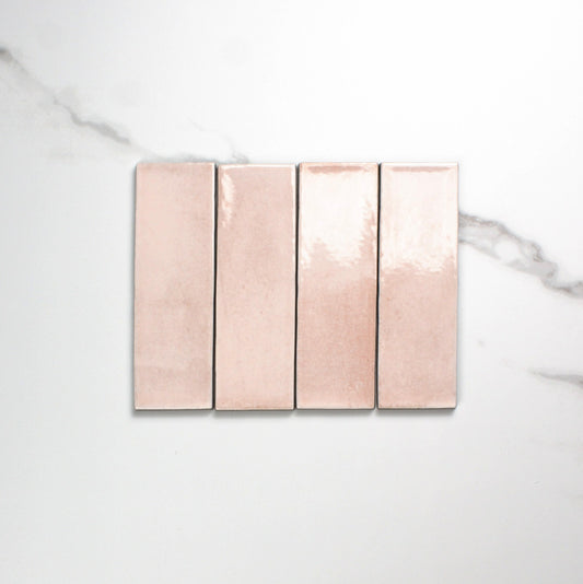 miyako crystal pink gloss 50x150mm top view