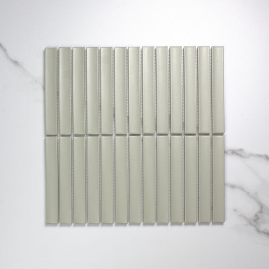 osaka sage matt concave finger mosaic 20x145mm top view