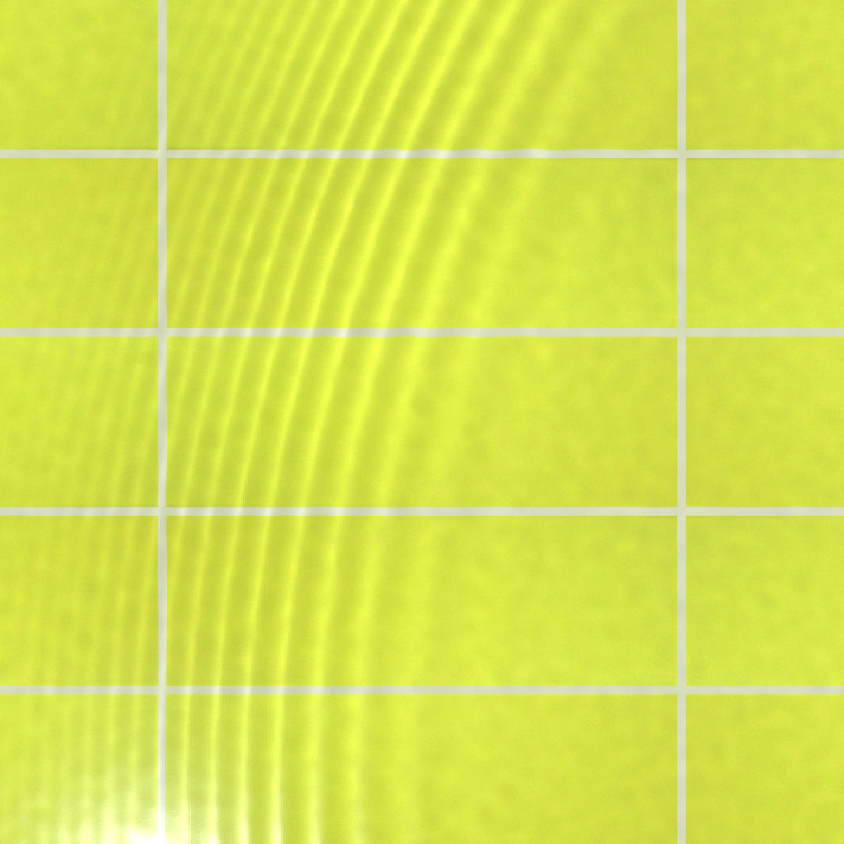 VitrA Fluro Lime Gloss 100x300mm under water