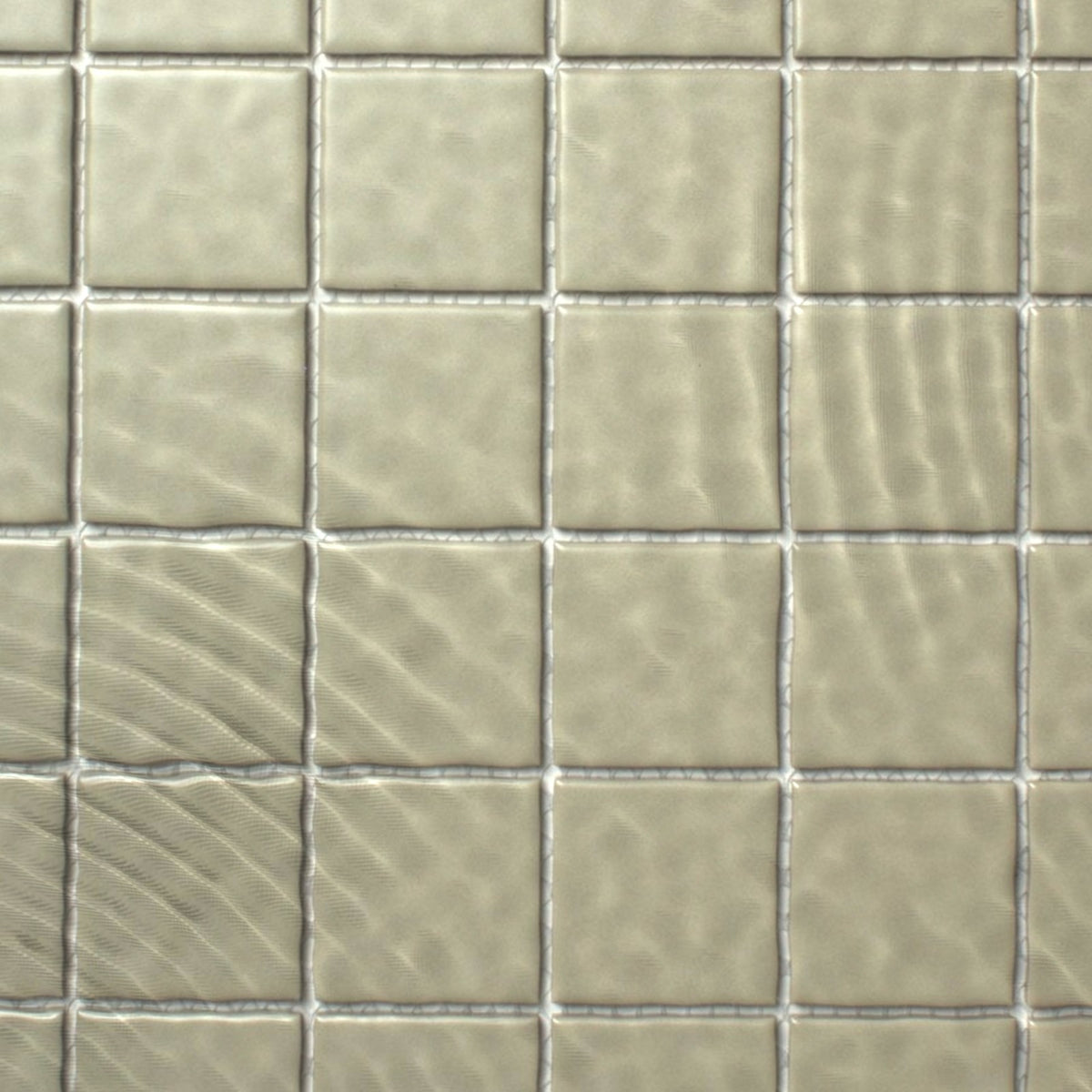 Light Khaki Matt Mosaic 50x50mm under water