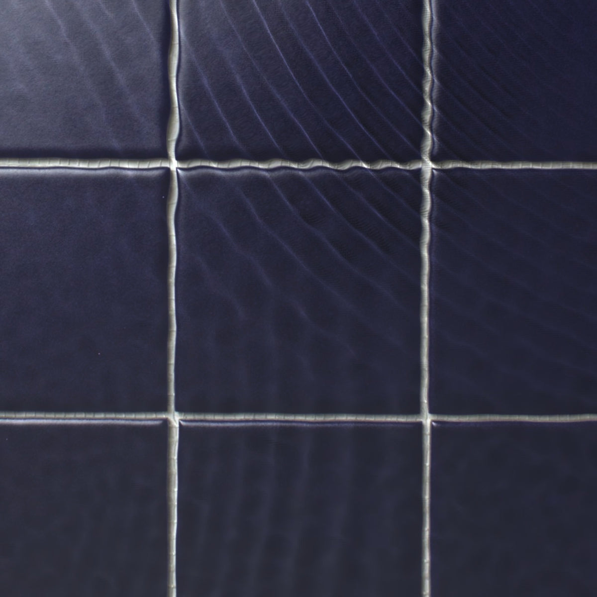 VitrA Midnight Blue Matt Mosaic 100x100mm under water