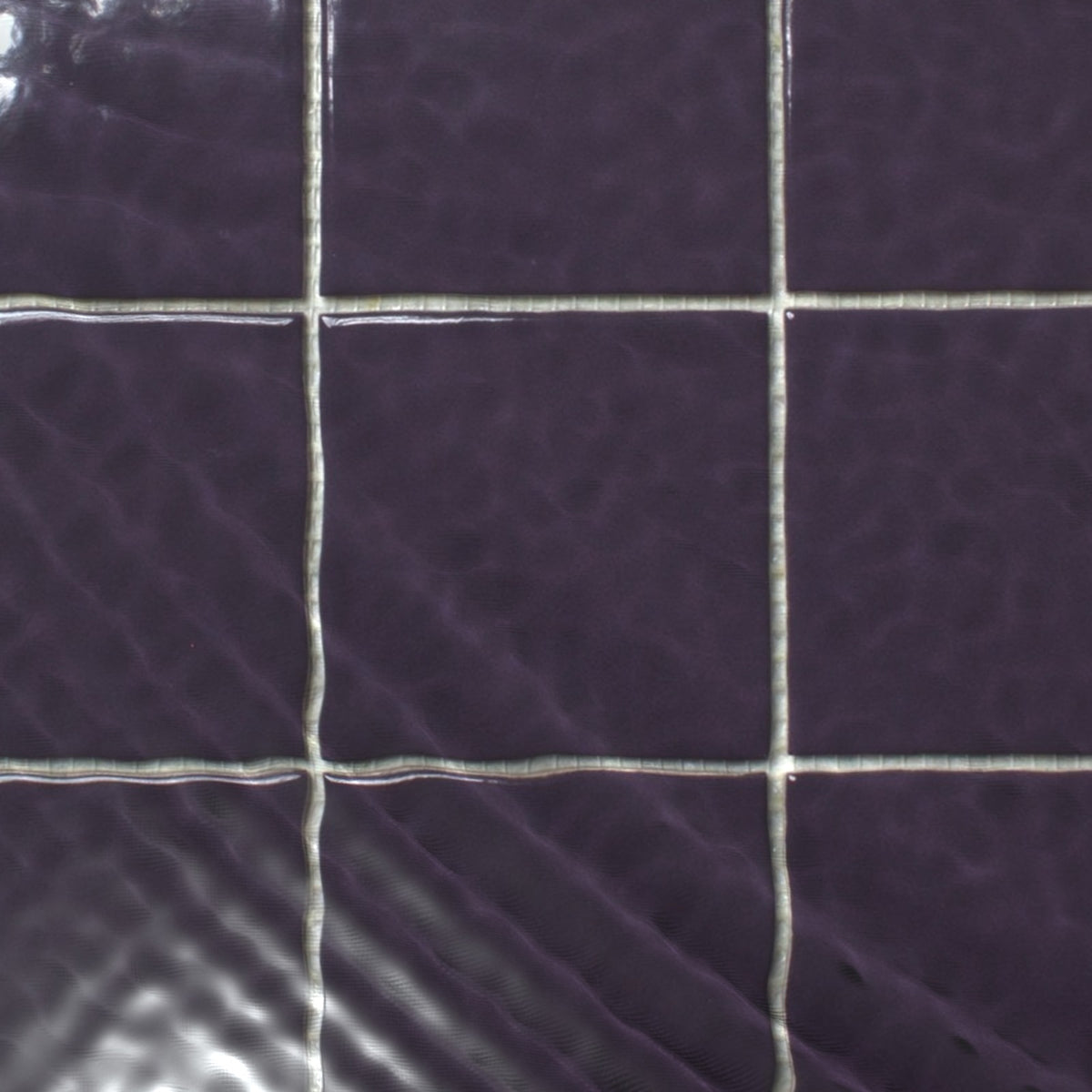 VitrA Plum Gloss Mosaic 100x100mm under water