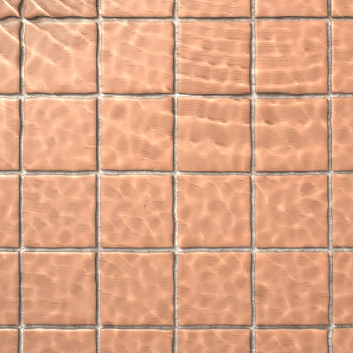 VitrA Rose Cream Matt Mosaic 50x50mm under water
