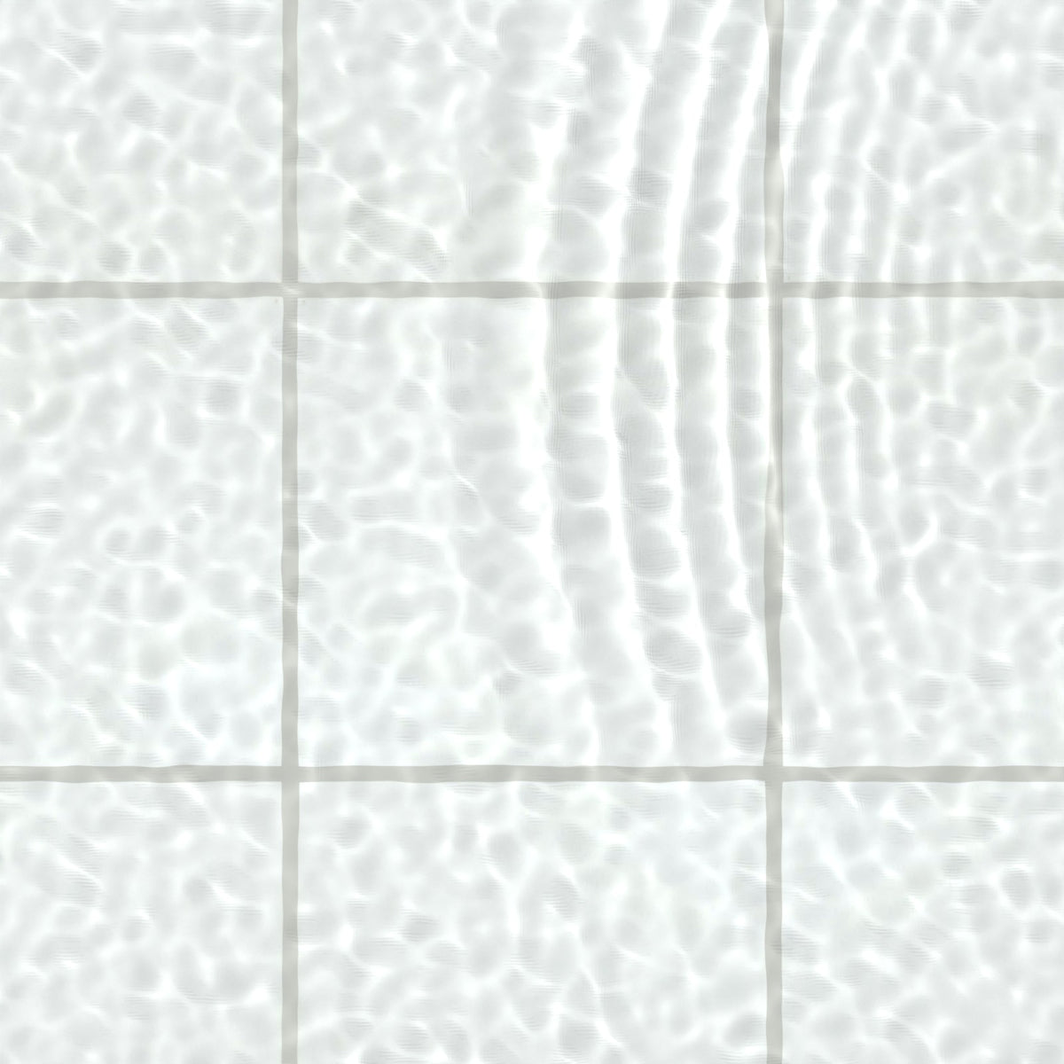 VitrA White Matt 150x150mm under water