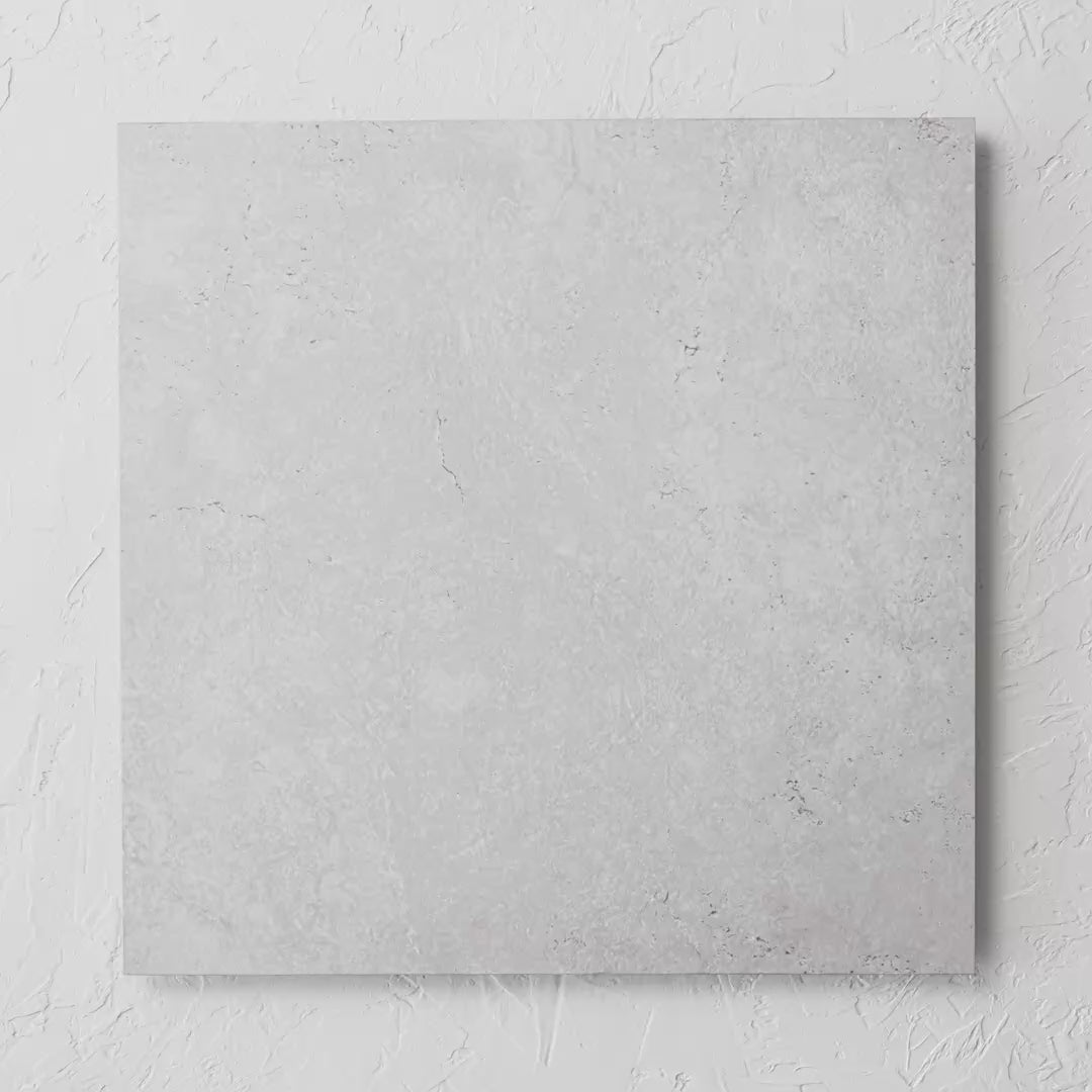 Dino Bianco Rectified Paver 600X600X20Mm tile shown in hand