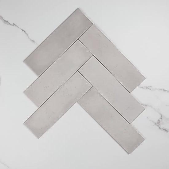 Milano Grigio Matt 69x240mm tile video