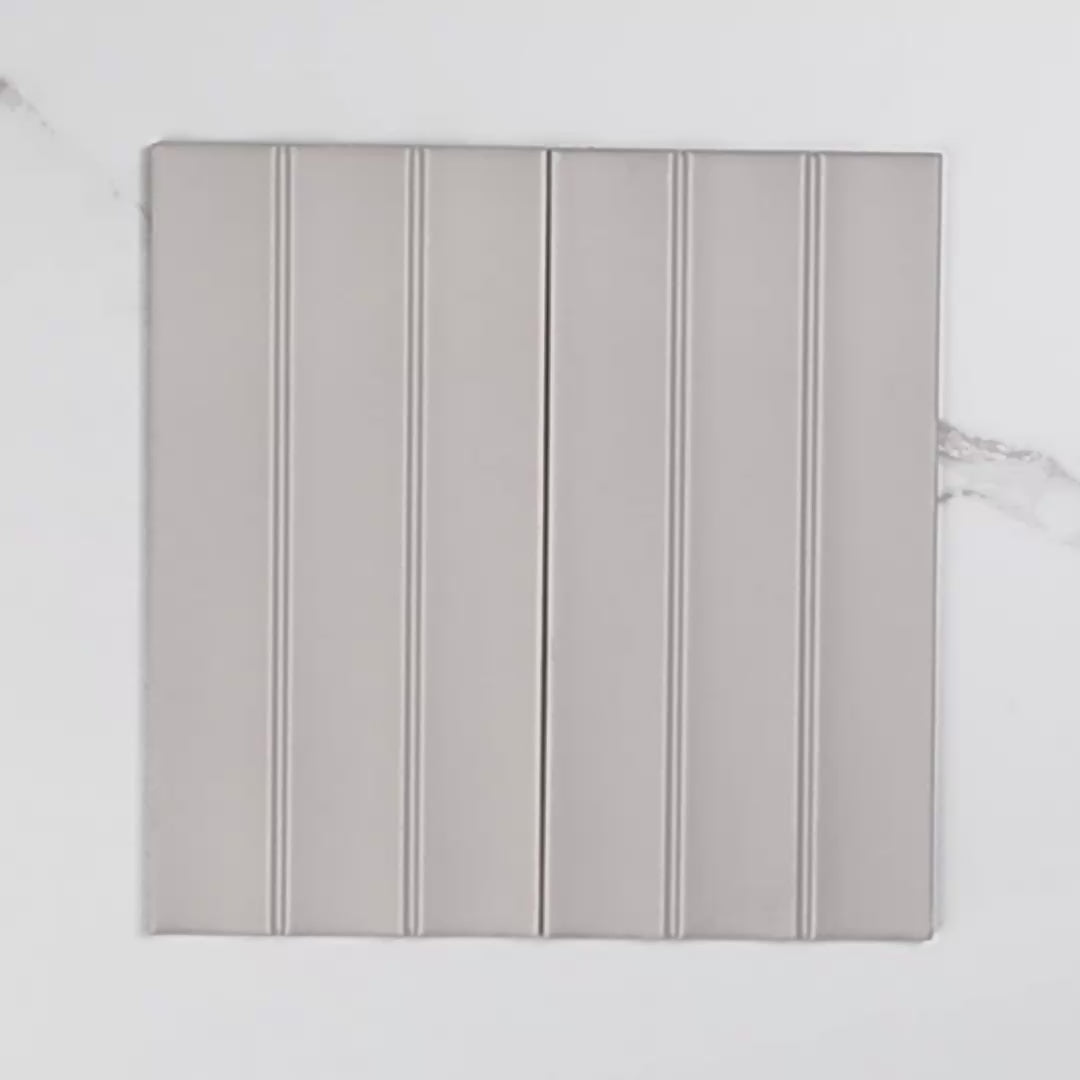 Scala Grigio Matt 115x231mm tile video